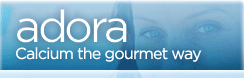Adora - Calcium the Gourmet Way - Premium taste with Calcium